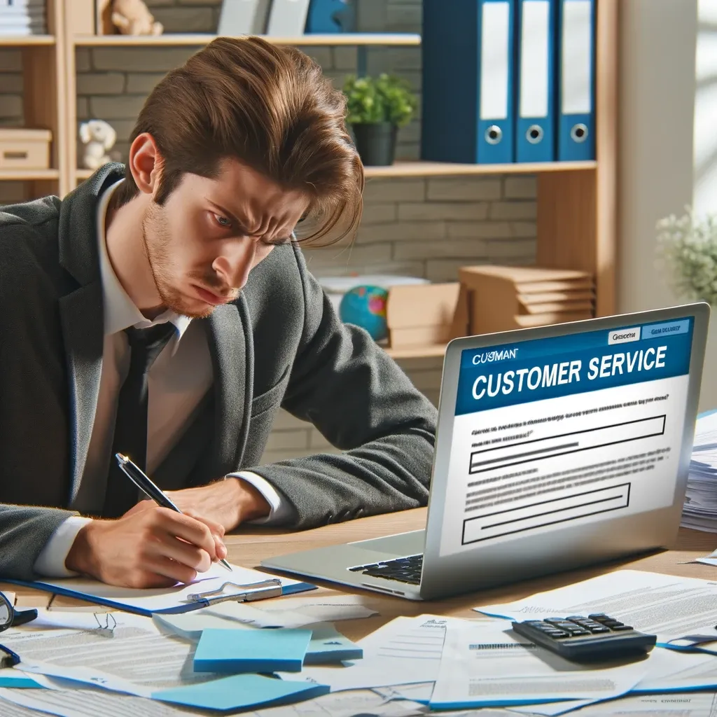 Complaint Regarding Poor Service